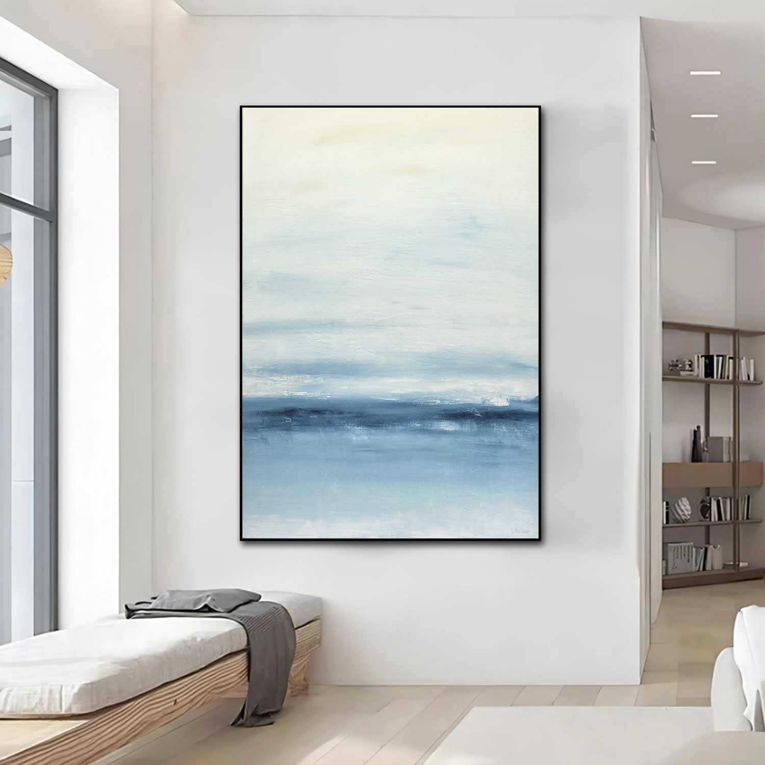 Seascape Impressionism Painting "New Horizons"