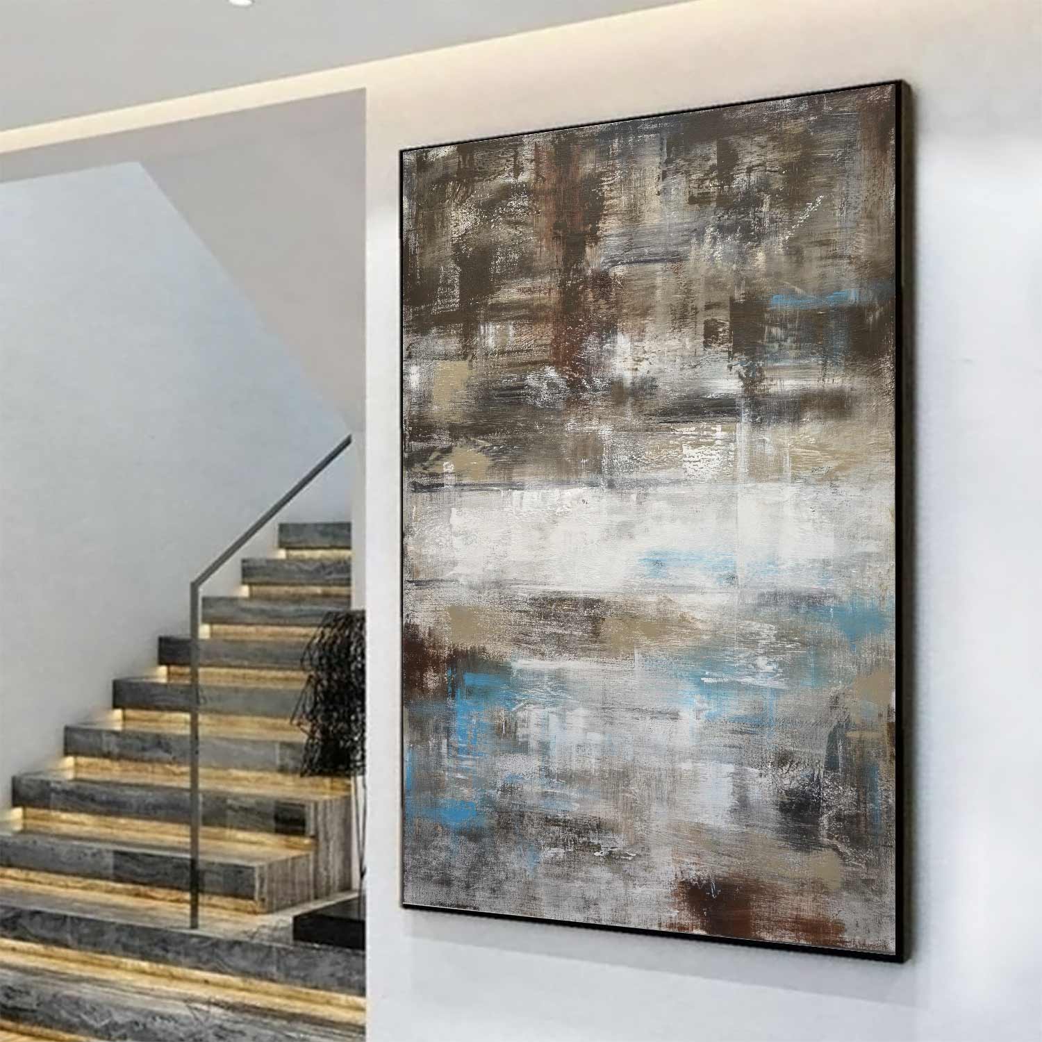 Contemporary Painting Modern Design "Grounded"