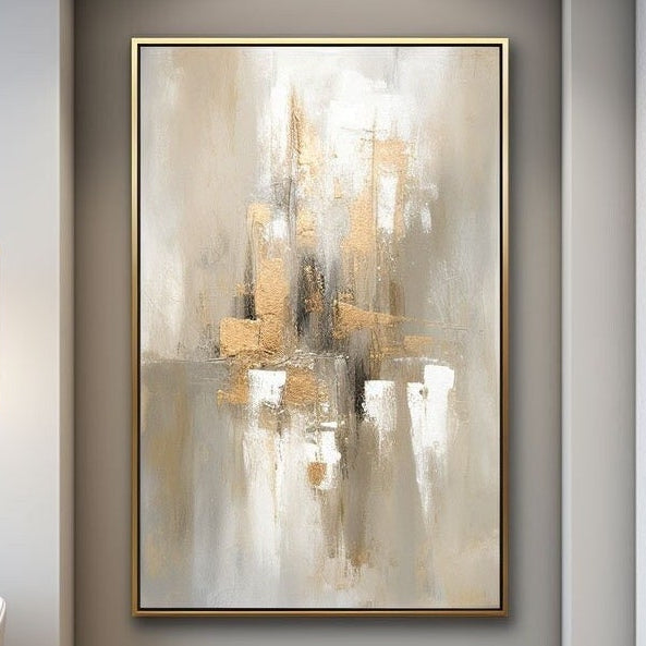 Grey Minimalist Painting #CXA 004