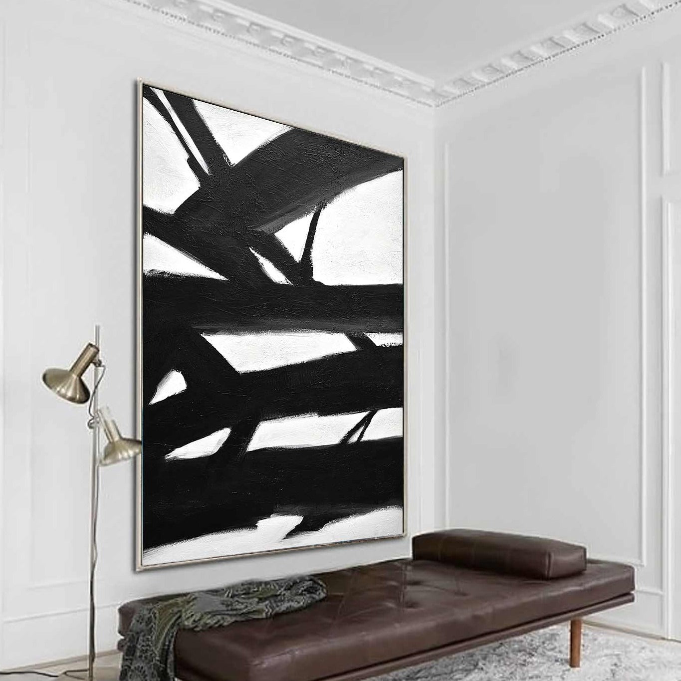 Kline Inspired Expressionism "Definite Direction"