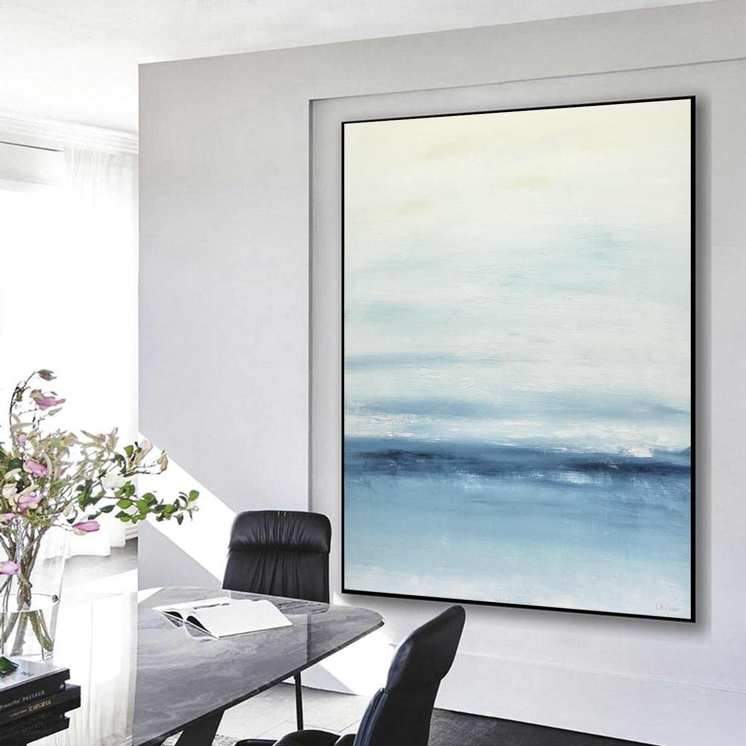 Seascape Impressionism Painting "New Horizons"