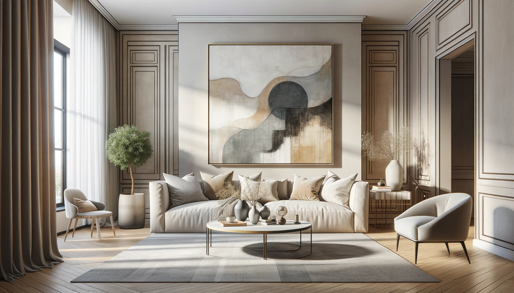 Guide to Choosing the Right Size Wall Art for Your Living Room