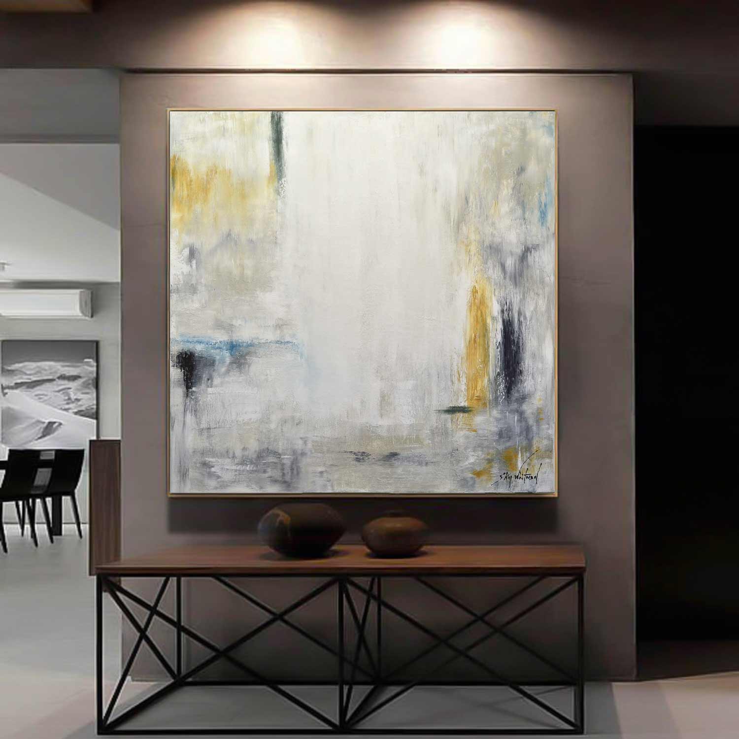 Oversized Abstract Wall Art "True Hints"