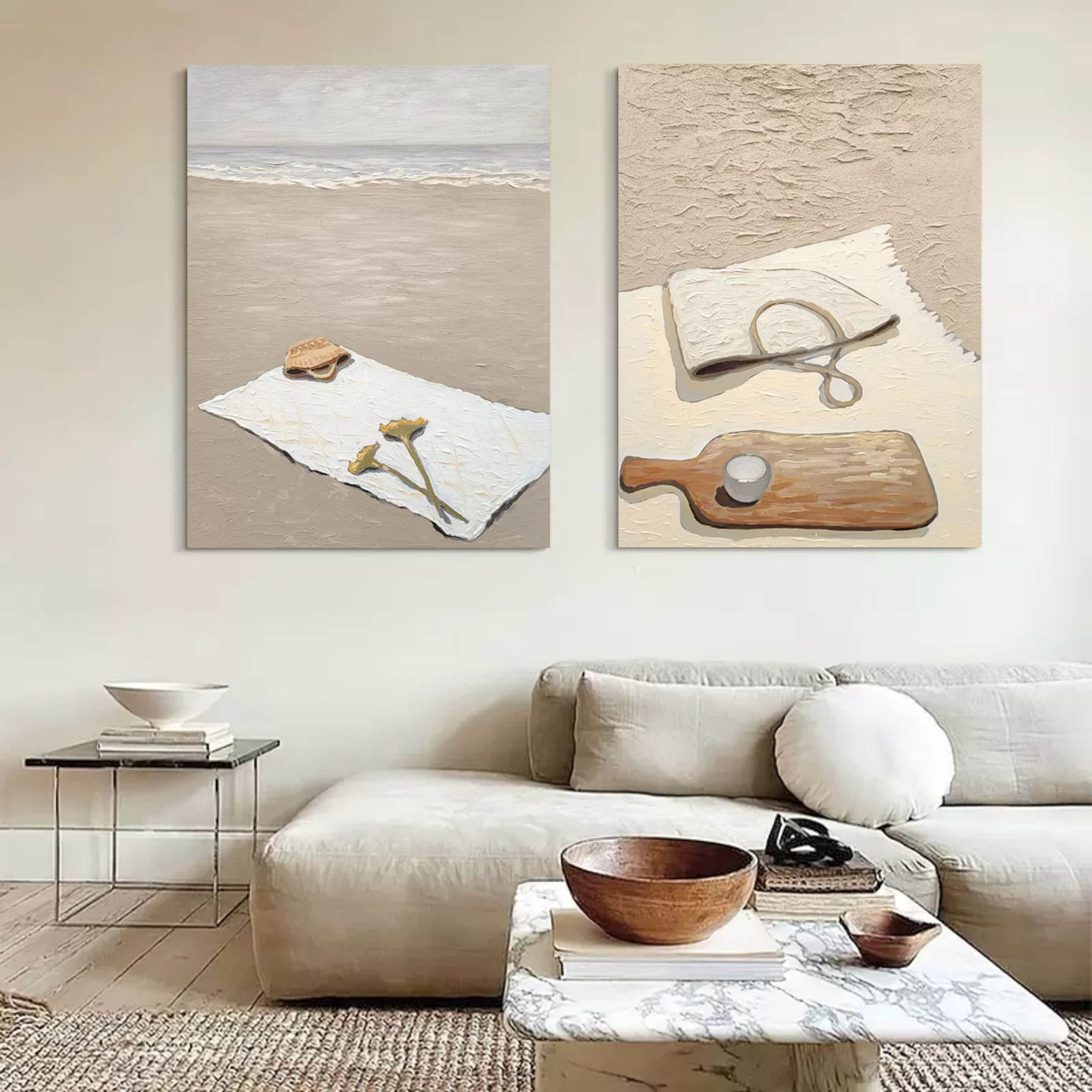 Abstract Painting Set Of 2 #SP110