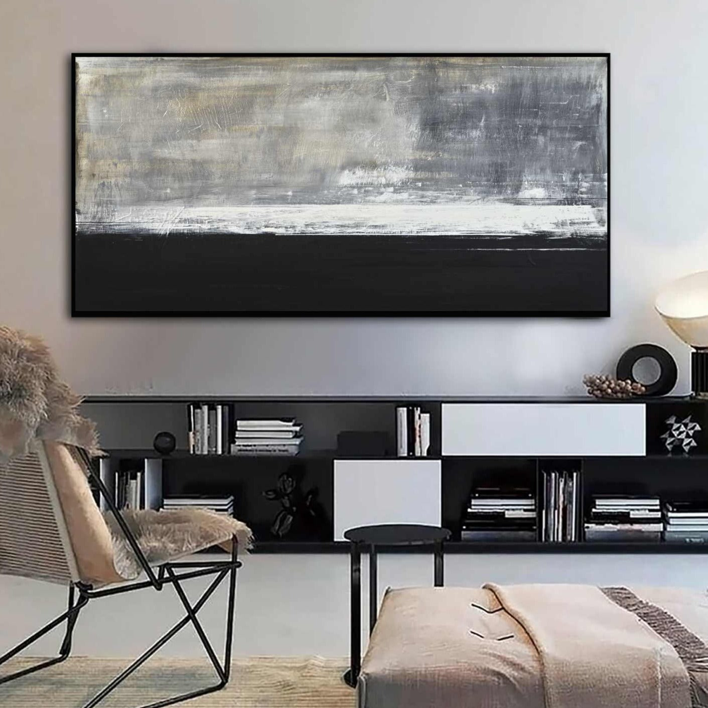 Handcrafted Top-Tier Abstract Painting For Decor "Spirit"