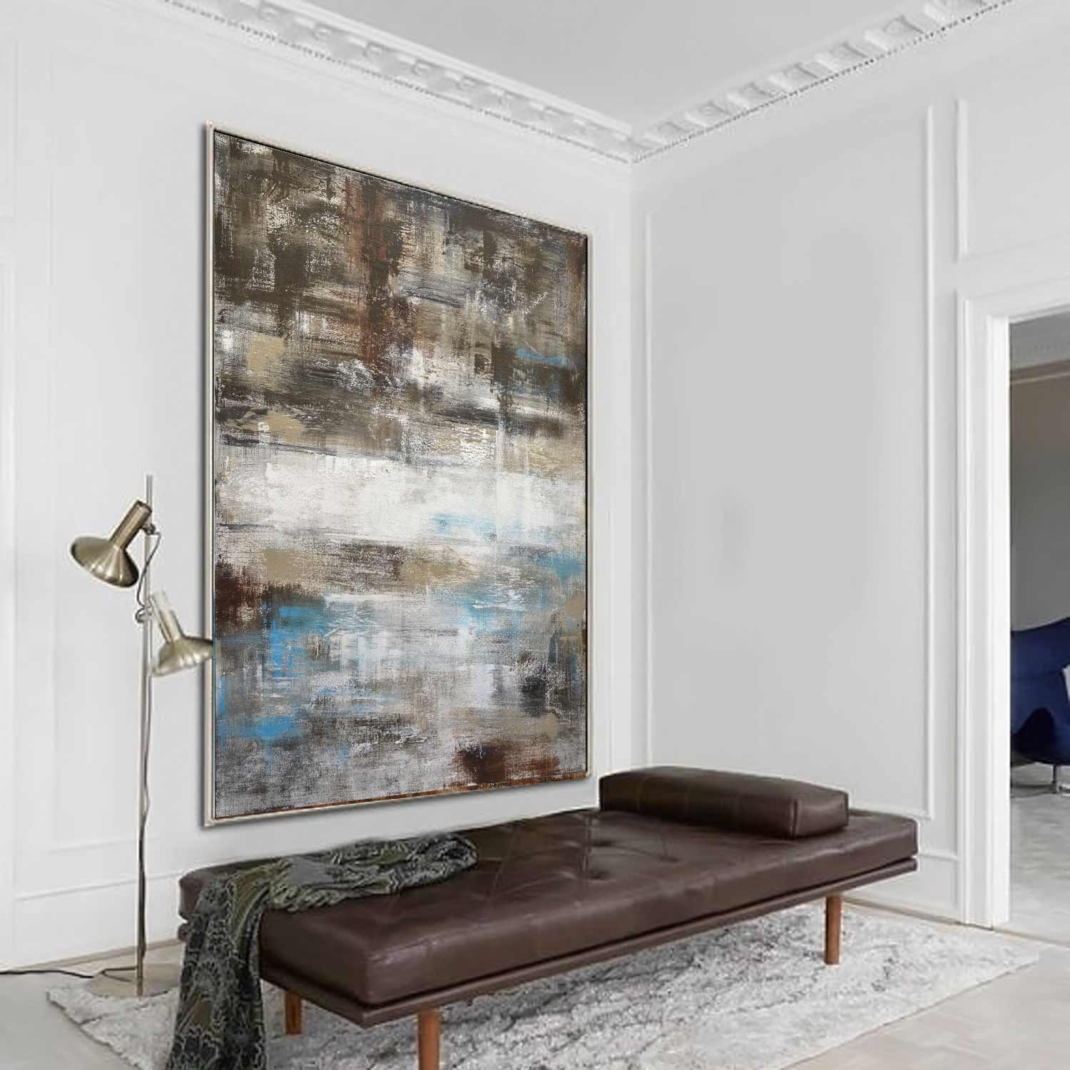 Contemporary Painting Modern Design "Grounded"