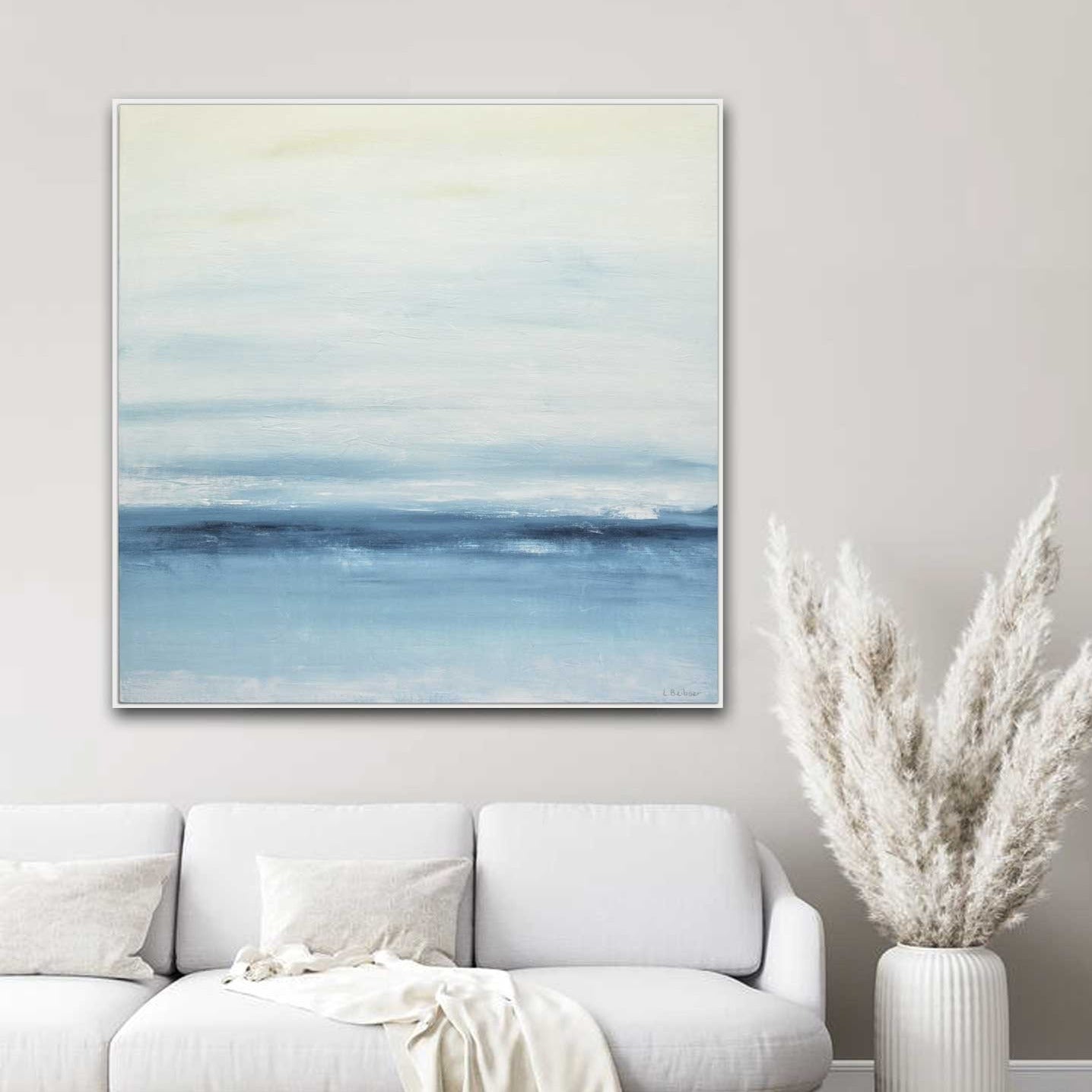 Large Original Landscape Simplicity Painting "New Horizons"