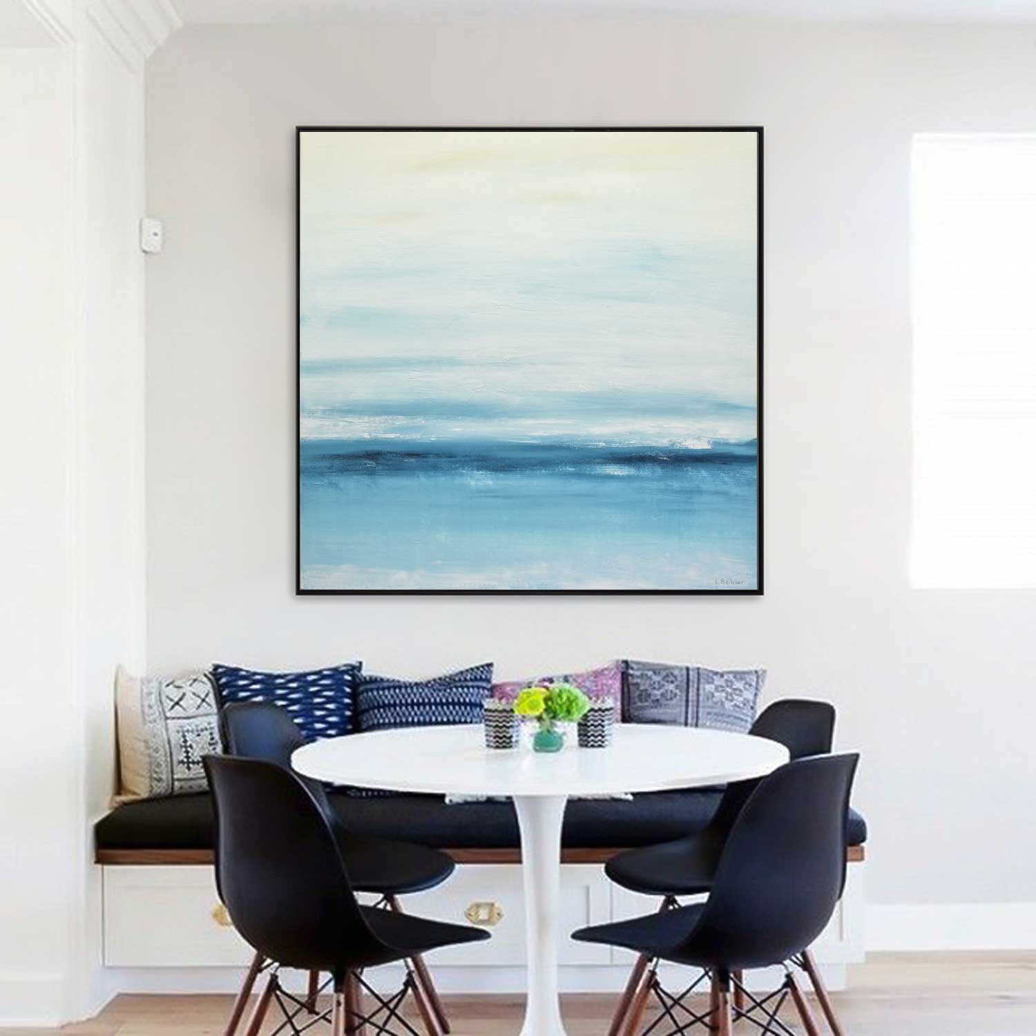 Large Original Landscape Simplicity Painting "New Horizons"