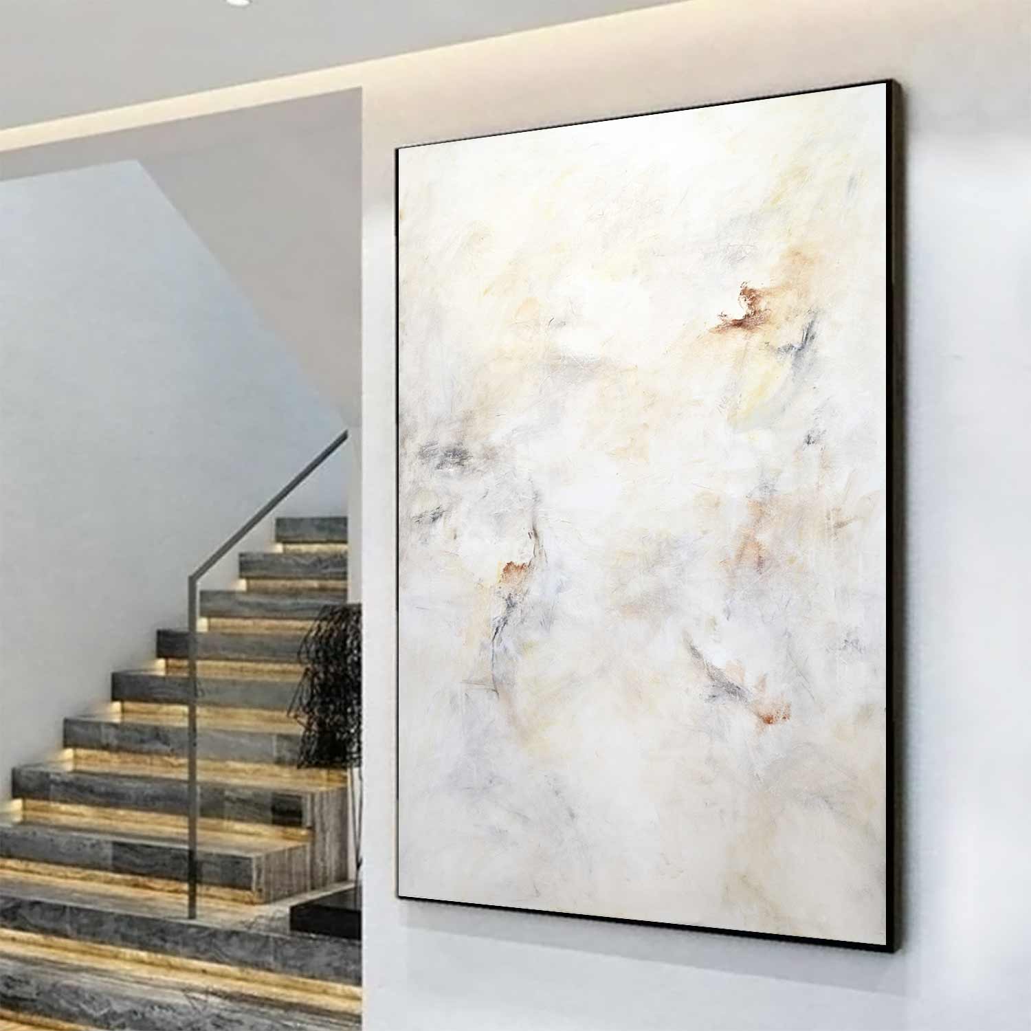 Light Minimalism Painting Natural Colors "Come Around"