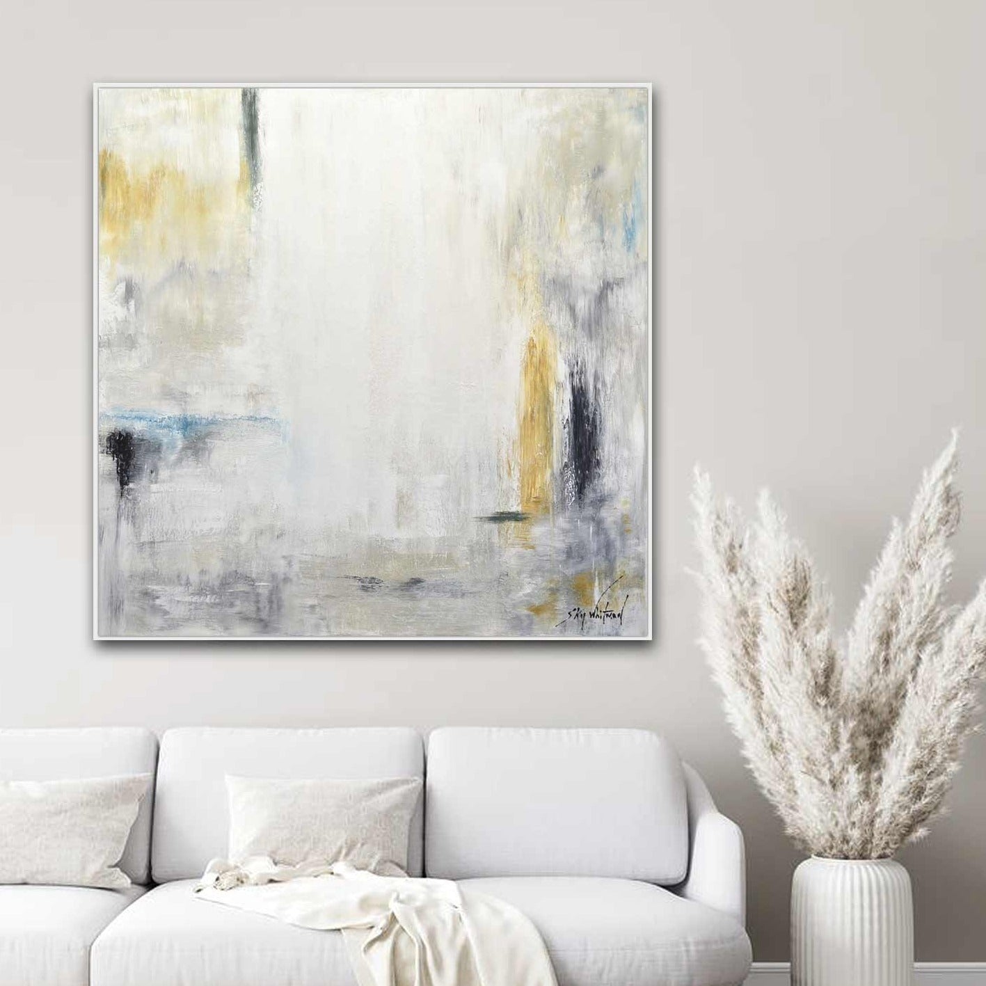 Oversized Abstract Wall Art "True Hints"