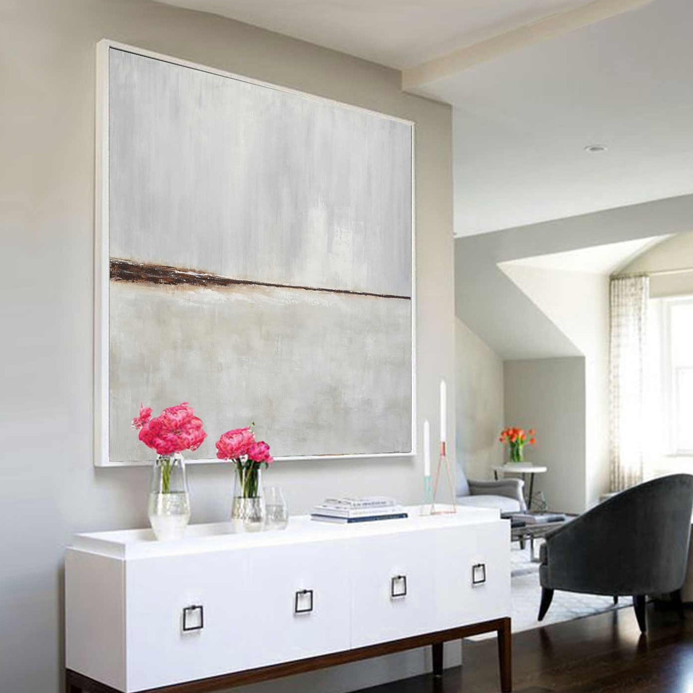 Light Soft Painting Horizon "Calm Reflections"
