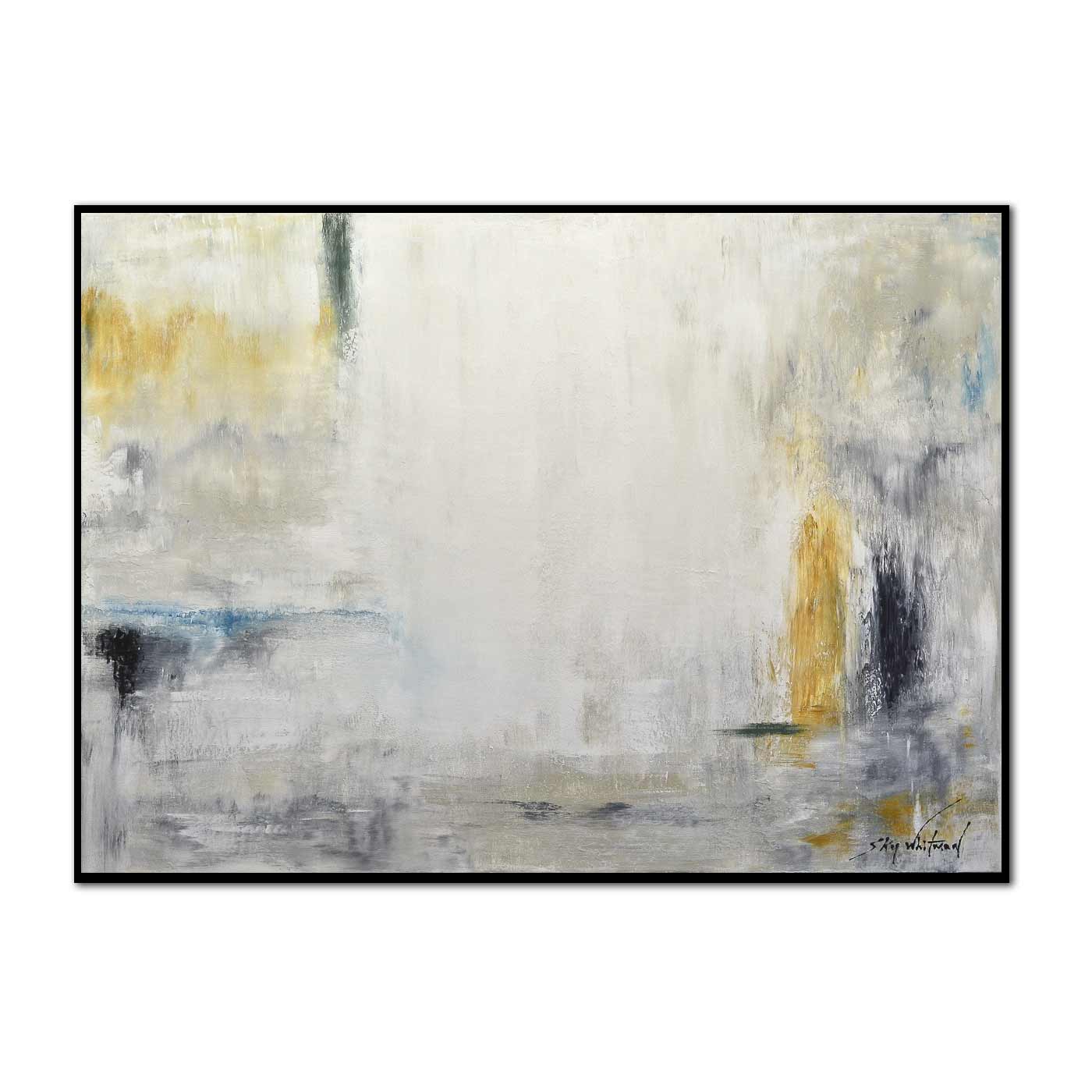 Present Day Art Vibrant Abstract Painting "True Hints"