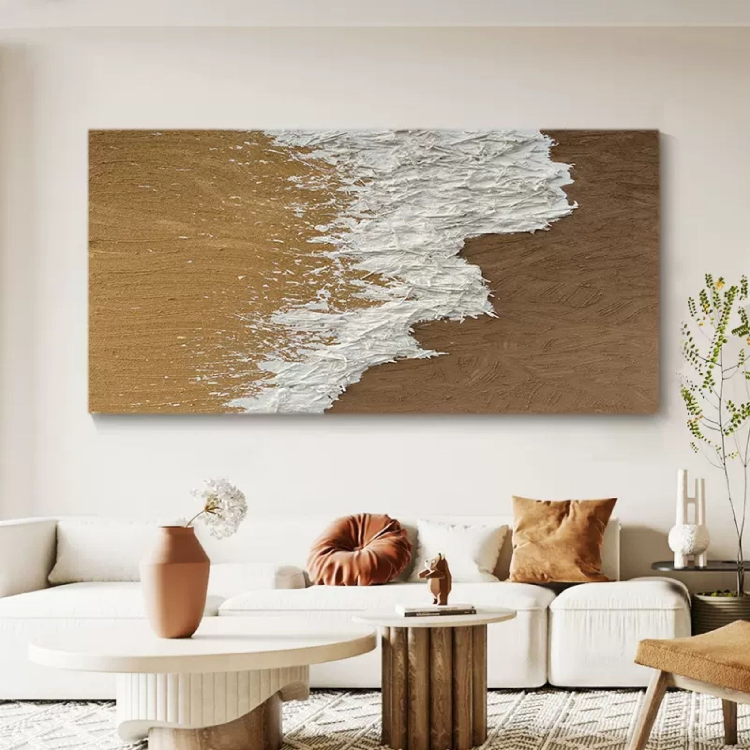 Peinture de texture d’art en plâtre #TX076